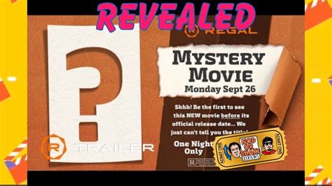 Monday mystery movie regal. Things To Know About Monday mystery movie regal. 